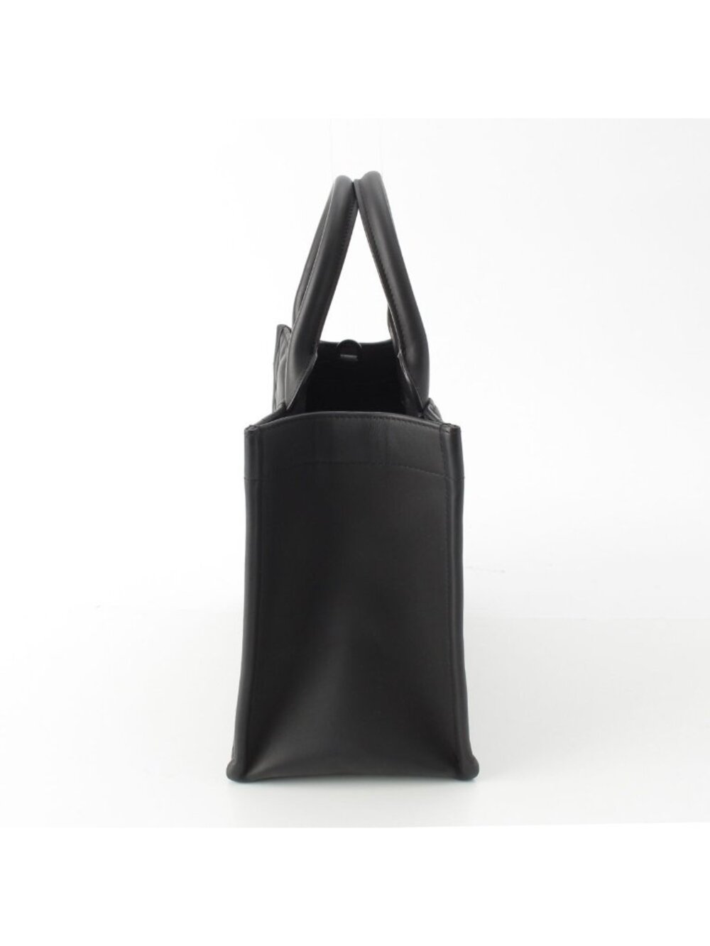 Dior Leather Micro Cannage Book Tote So Black Small - Picture 3 of 10